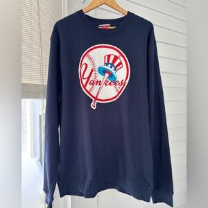 Vintage Yankees Navy Blue Sweater